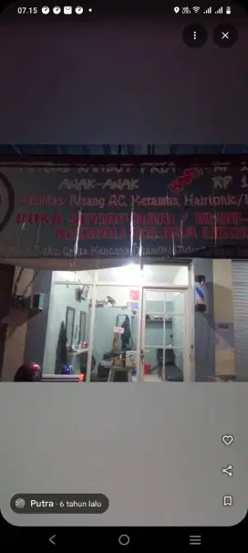 Disewakan Barbershop