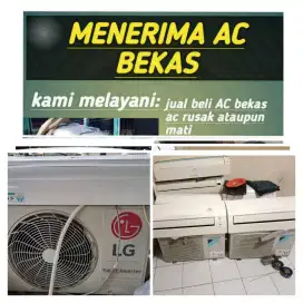 Terima ac bekas rusak