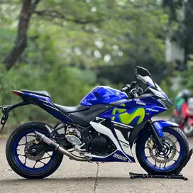 YAMAHA R25 V1 MOVISTAR 2015 KM 14K PAJAK PANJANG LIKE NEW