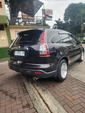 Honda CRV 2.4 at metic th 2008 Coklat tua metalik nopol Genap jakarta