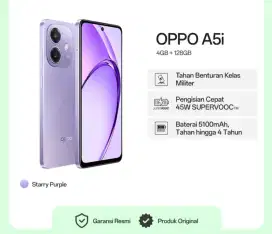 New product Oppo A5I ram 4/128