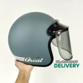 Helm Bogo baru bisa diantar
