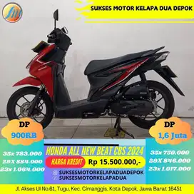 HONDA ALL NEW BEAT CBS 2024 CASH/KREDIT SYARAT MUDAH KTP/KK