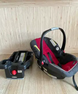 Carseat graco warna abu merah