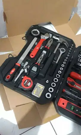 Fix all tools kit 88 pcs perkakas kunci obeng tang alat bengkel kerja