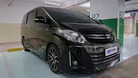 TDP Rendah B Toyota Alphard 2.4 G Bensin-AT 2012 Silver