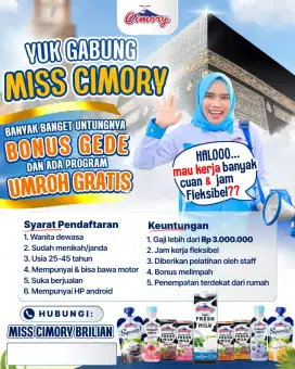 Dibutuhkan Miss Cimory area Sumedang