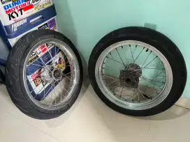 Velg ban supermoto klx