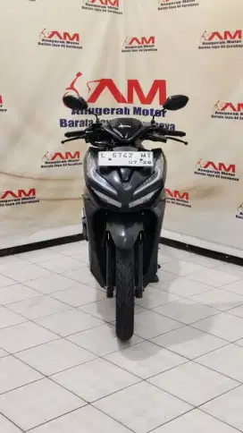 Honda Vario 150 keyless Tahun 2018 warna hitam doff