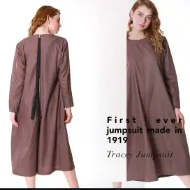 jumpsuits  warna coklat