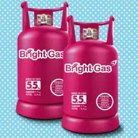 PROMO TERBATAS Refill Beli Tukar Isi ulang Gas Pink Bright 5.5kg 12kg