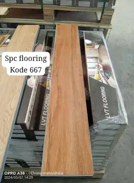 PerBox SPC Lantai Kayu 4mm Parket Parkit Parquet Klik 1220mm X 186mm