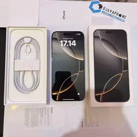 iPhone 16 Pro Max 256GB BH 100% Garansi Resmi iBox 2 Juni 2026