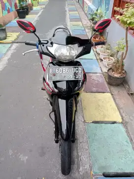 supra x 125 cw 2007 mesin normal bagus body mulus