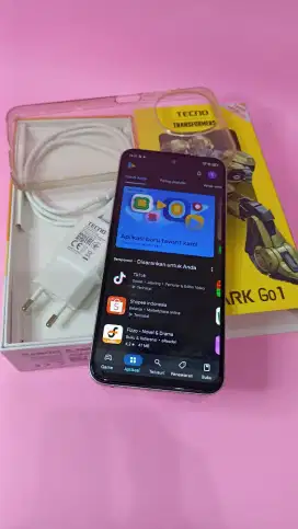 Tecno Spark Go1 4/128 Like New Fullset
