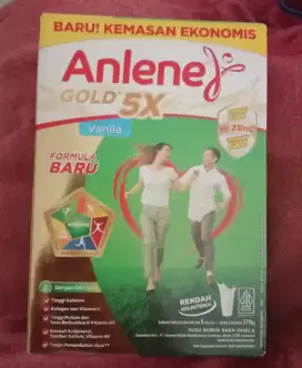Susu Bubuk Anlene Gold 5x Rasa Vanila, 170 gram, expired 10 Juni 2026
