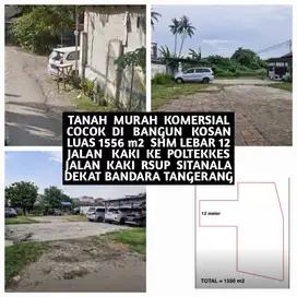 TANAH STRATEGIS COCOK UNTUK KOST KOSAN DEKAT BANDARA KOTA TANGERANG