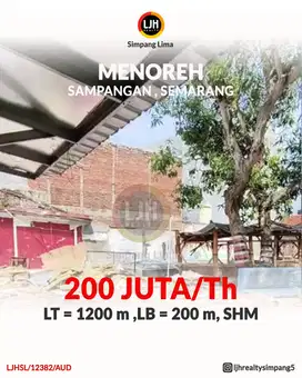 Tanah Siap Pakai di Sampangan Semarang Cocok Untuk Usaha
