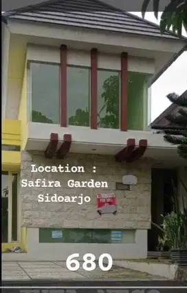 Rumah Siap Huni Perum Safira Garden Sepande Sidoarjo Kota