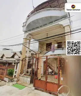 Rumah Komplek Kalideres Permai, Jakarta Barat, 6x15 m², 3.5 Lt, SHM