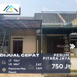 Pancoran Mas Depok Jual Rumah Dalam Perumahan BerSHM Lokasi Strategis