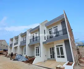 RUMAH 2 LANTAI PAMULANG: KPR DP 0 DINDING BATA MERAH