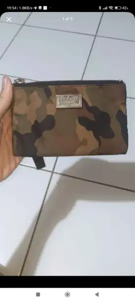 Pull & Bear Camo Wallet Original