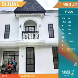 Dijual Rumah Villa di Abdul Gani Kota Batu Aestetik Murah
