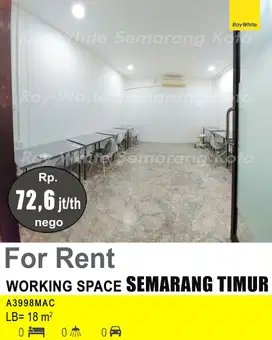 DISEWAKAN WORKING SPACE DI SEMARANG TIMUR A3998