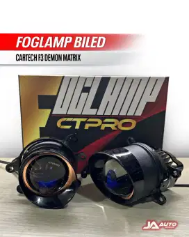 Foglamp Biled Cartech PRO 3 inch - Built in demon eyes matrix RGB