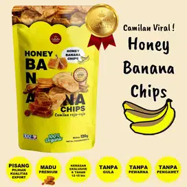 Camilan Pisang Honey Banana Chips