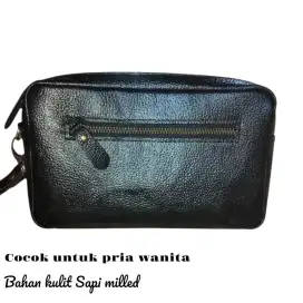 Dompet Besar pouch Kulit Sapi Asli