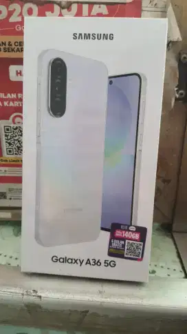NEW SEGEL HP SAMSUNG GALAXY A36 5G 8/256GB GARANSI RESMI SEIN