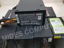 PSU 500WATT 80+ Pure merk campur