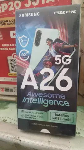 NEW SEGEL HP SAMSUNG GALAXY A26 5G 8/256GB GARANSI RESMI SEIN