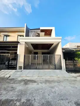 Rumah Babatan Pantai Utara NEW, MINIMALIS, AC ,WATER HEATER