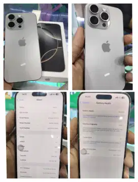 iphone 16 pro 256 ibox BH 100 garansi 11 bulan