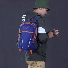 Outvin Backpack Pria TL 194 dengan Desain Biru dan Oranye Eksklusif