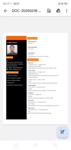 Cari Lowongan Pekerjaan