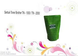 Serbuk Toner Brother TN - 1000 / TN - 2000 Berkualitas
