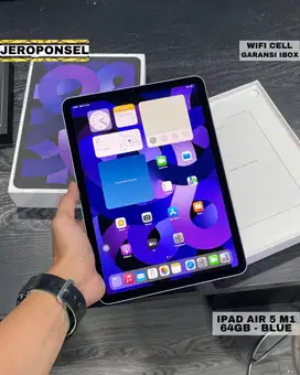 IPAD AIR 5 WIFI CELLULAR IBOX 64GB PURPLE ORIGINAL LIKENEW