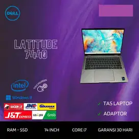 Dell Latitude 7440 Touchscreen Core i7 Gen 13 Ram 32GB SSD 256GB D-RC