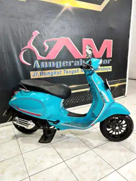 Piaggio Vespa Sprint S 150 I GET ABS TH 2022 blue audece siap pakai