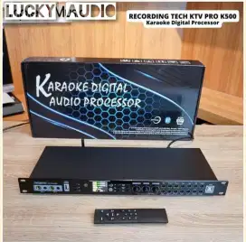 Audio processor recording tech ktv pro k500  karaoke processor digital