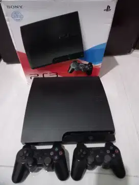 Ps 3 slim seri 30xx total kapasitas 450gb 33game Playstation 3 ps3
