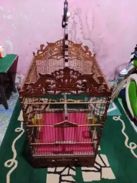 Sangkar ukir barong 40x40