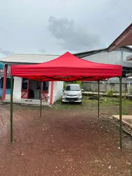 Tenda lipat 3x3 untuk teduhan tempat jualan . Ready stok Palembang