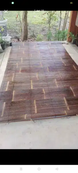 Tampias tirai bambu