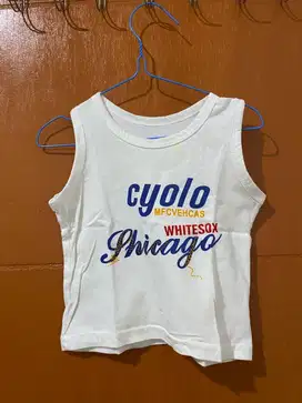 Baju bayi kutung putih (preloved)