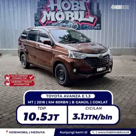 Toyota Avanza E 1.3 MT 2018